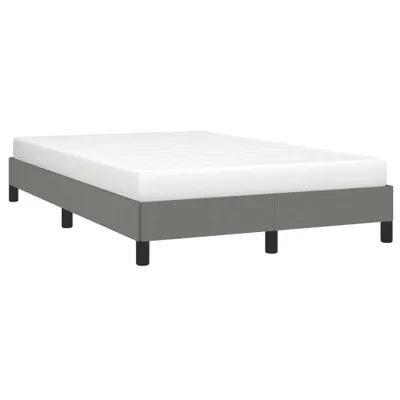 Produktbild von Design Bettgestell Dunkelgrau 120x190 cm Stoff, Klassische Betten 2024 Neu