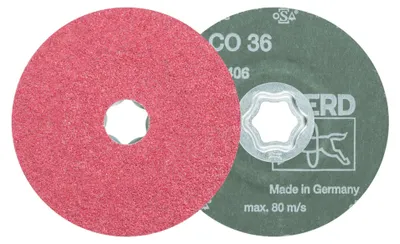 Produktbild von PFERD 64192003, Tellerschleifer, Universal, 13300 RPM, Rund, 11,5 cm, 25 Stück(e)