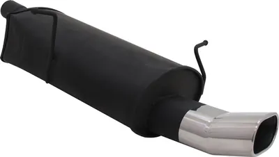 Immagine prodotto di Scarico sportivo Novus per BMW E46 135x75mm Silenziatore posteriore DTM con ABE
