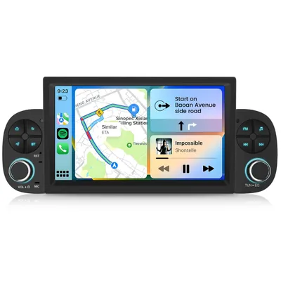 Immagine prodotto di Autoradio Android 15 da 7" Carplay per Fiat Panda 2012-2020 GPS Navi WIFI BT USB RDS DAB+ 2G+64GB