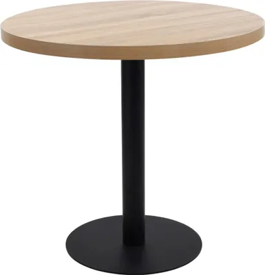 Obrázok produktu pre Maison Exclusive – Bistro stôl svetlohnedý 80 cm MDF