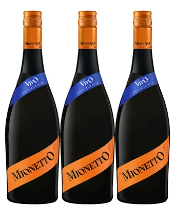 Produktbild von Mionetto Vivo Frizzante (3x0,75l), KI-generiertes Bild