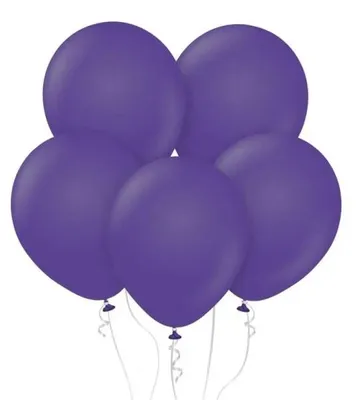 Image de Ballons en forme de cœur, couleur violet, 30 cm, 100 pièces