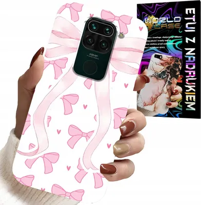 Produktbild von Fall Für Xiaomi Note 9 - Rosa Schleife Mode Designs Fall