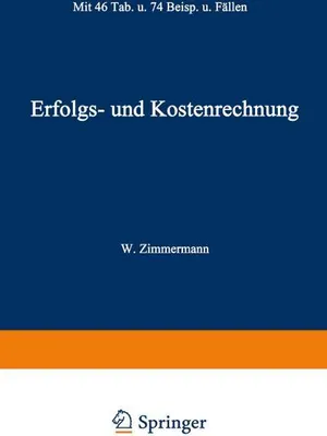Obrázok produktu pre Erfolgs- und Kostenrechnung