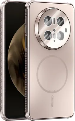 Produktbild von Matte PC TPU Hülle für Huawei Mate 70 Pro/Mate 70 Pro+ Magnetische Handyhülle mit Linsenabdeckung und Wärmeableitung Stoßstange Gold