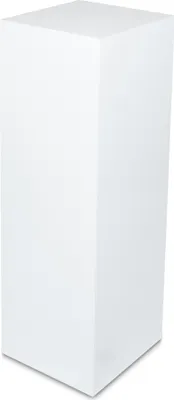 Produktbild von STEMA Seyfried Dekosäule Pflanzensäule Blumensäule - 100x33x33cm - Weiß Matt