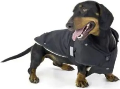 Produktbild von Hundemantel Hundejacke Winter Hundeweste Wintermantel Kleidung gr.36cm Schwarz