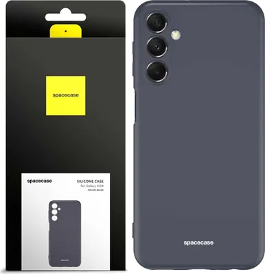 Immagine prodotto di Custodia in silicone SPACECASE Custodia in silicone per Galaxy M34 Nero