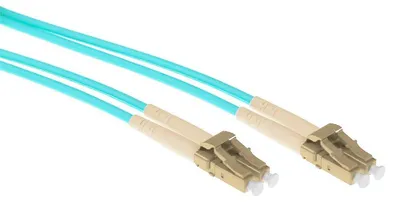 Imagen del producto de Cable de fibra óptica ACT RL3403, 3 metros, OM3, con 2 conectores LC y 2 conectores LC