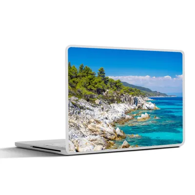 Produktbild von MuchoWow® Laptop Aufkleber Sticker Cover Meer - Sommer - Tropisch 25x18 cm - Laptop-Deko