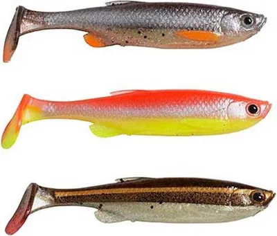 Obrázek produktu pro Savage Gear Gumová nástraha 3D Fat Minnow T-Tail White Silver - 9cm7g