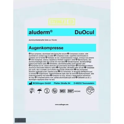 Produktbild von SÖHNGEN Aluderm Duocul Augenkompresse Wundversorgung Kompressen Augenverletzung
