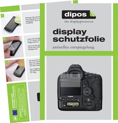 Produktbild von 2x Schutzfolie für Canon EOS-1D X Mark III matt Displayschutzfolie Folie Display Schutz dipos