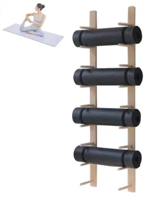 Productafbeelding van Wandhouder voor Yogamat met Grote Capaciteit