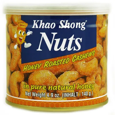 Produktbild von Khao Shong Nuts Honey Roasted Cashews 140g