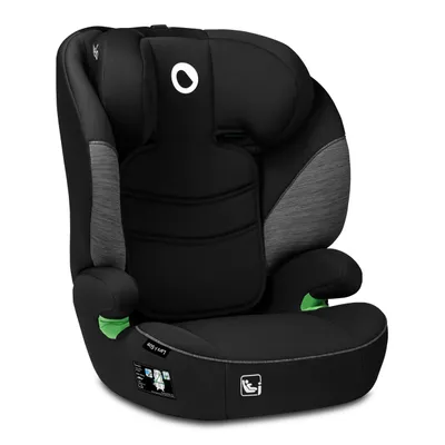 Produktbild von Lionelo Lars I-Size Autokindersitz ab 3 Jahre bis 12 Jahre, ab 12 kg bis 36 kg, (Set), i-Size / 12-36kg / 100-150 cm / Memory Foam - Schwarz Grau