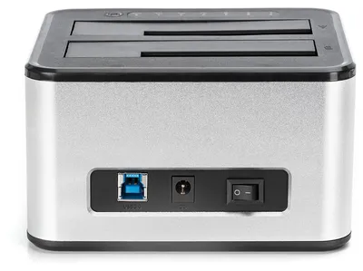 Obrázok produktu pre Digitus DA-71540-2, HDD, SSD, SATA, Serial ATA II, Serial ATA III, 2.5,3.5", USB 3.2 Gen 1 (3.1 Gen 1) Type-B, Čierna, Biela, 6 Gbit/s