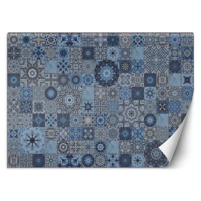 Produktbild von FOTOTAPETE 3D-Mosaik-Muster 450x315 cm VLIES Tapete Wandtapete Wandbilder Wanddekoration Design Wohnzimmer Schlafzimmer Flur Büro Küche