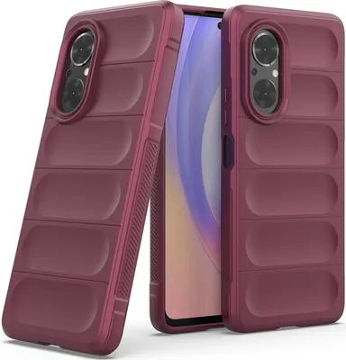 Produktbild von Honor 50 SE Hülle, Weich TPU Silikon Stossfest Anti-rutsch Schutzhülle für Huawei Nova 9 SE / Honor 50 SE bordeaux