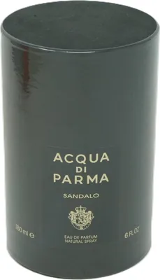 Produktbild von Acqua di Parma Sandalo, Unisex, Sommer, 180 ml, Nicht nachfüllbare Flasche, Bergamotte, Zitrone, Orange, Petitgrain, Bergamot, Lemon, Orange, Petitgrain