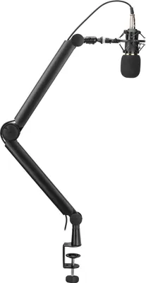 Produktbild von Mikrofon-Halterung Drehbar Neigbar Schwenkbar HALTERUNGSPROFI HPMIC-2