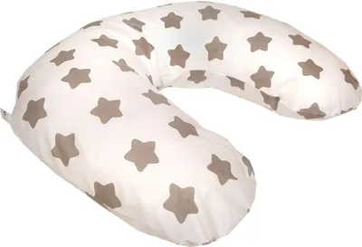 Produktbild von EMI&SAM Stillkissen Lagerungkissen 60 x 50 cm Nackenkissen 10. Laubkuchen Grau