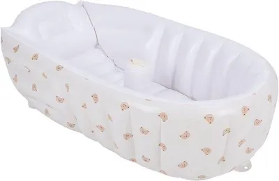 Produktbild von Reis- und Haushaltsbad für Babys - Kompaktes und sicheres Bad für Kleinkinder mit bequemer Unterstützung