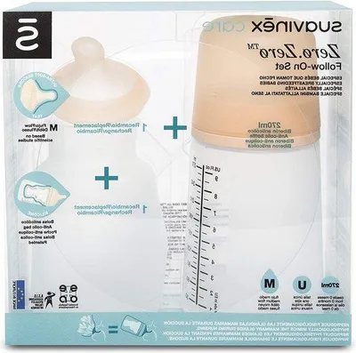 Produktbild von Babyflasche mit mittlerer Saugeffizienz - 270 ml - Koliekprävention - 3 Monate