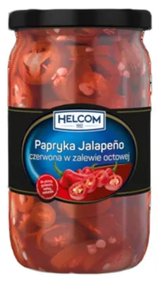 Obrázek produktu pro Papryka Jalapeno czerwona w zalewie 680 g