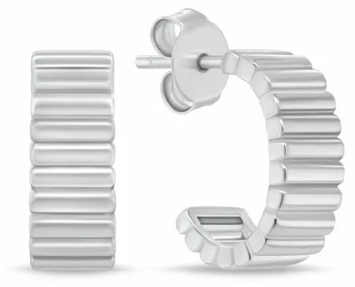 Produktbild von Moderne Silber-Ohrringe EA1091W