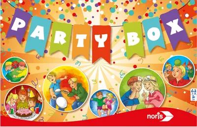 Produktbild von Noris Spiele Party Box; 606011069