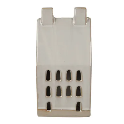 Produktbild von Clayre & Eef Dekoration Haus 15 cm Beige Porzellan