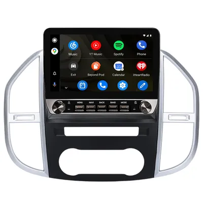 Produktbild von Android Radio 4+64GB für Mercedes Vito W447 2014-2020 Navi mit Tasten Carplay 4G LTE Bluetooth RDS WIFI DSP GPS DAB+