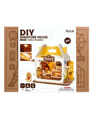 Zdjęcie produktu dla Puzzle 3D, Minicake Miś, Drewno, Rolife, 67 sztuk