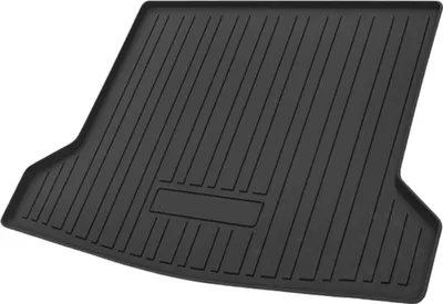 Produktbild von Flache Gesichtsladefläche Kofferraummatte Kofferraum Gepäckstiefel Tablettmatte Vertikale Streifenmuster für Cadillac Lyriq 2023-2024 Anti-Rutsch