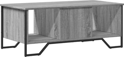 Image de vidaXL Table basse Gris Sonoma 100x51x40 cm Bois composite