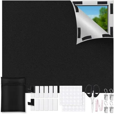 Obrázek produktu pro Stínící roletová záclona – tmavá – 250 x 150 cm