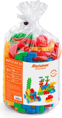 Immagine prodotto di Marioinex Mattoncini da costruzione Mix, 50 pezzi