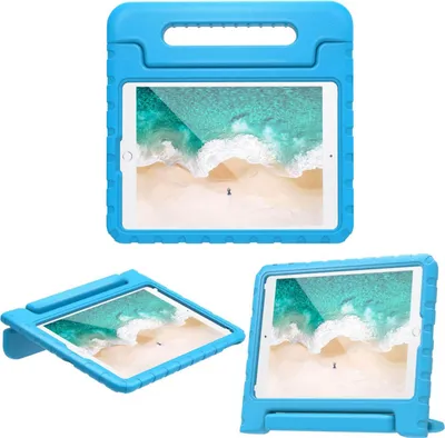 Immagine prodotto di iPad 8 2020 da 10,2 pollici, iPad 7 2019 da 10,2 pollici, iPad 9 2021 da 10,2 pollici Custodia: imoshion Cover posteriore con maniglia di sicurezza per bambini