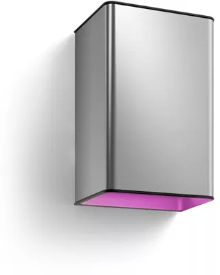 Produktbild von Philips Hue White & Color Ambiance Resonate Wandleuchte Silber 1200lm