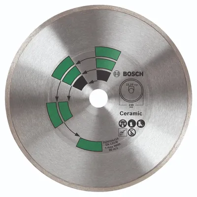 Produktbild von Bosch 2 609 256 417, Schneidedisk, Marmor, 12,5 cm, Jede Marke, 2,2 cm, 1,7 mm