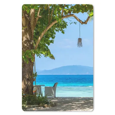 Produktbild von MuchoWow® Mauspad Mousepad Tropisch - Strand - Meer 18x27 cm - Mousepads - Maus Mat - Pad - Mausunterlage
