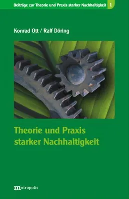 Immagine prodotto di Theorie und Praxis starker Nachhaltigkeit