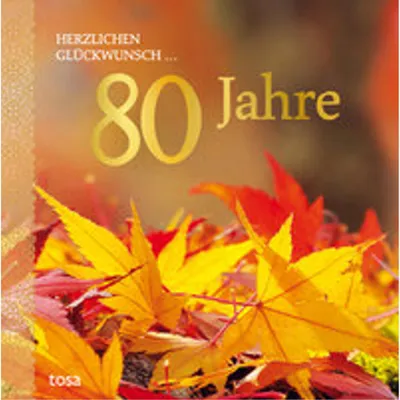 Zdjęcie produktu dla Herzlichen Glückwunsch ... 80 Jahre