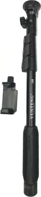 Produktbild von YUNTENG Tragbarer ausziehbarer Selfie-Stick Aluminiumlegierung Handheld-Einbeinstativ-Stativ mit 1/4 Zoll Schraube Telefonhalter fuer kleine Digitalkamera ILDC Smartphone