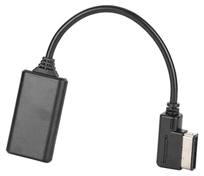 Bluetooth 5.0 AUX-Adapter O-Kabel für Auto, schwarz