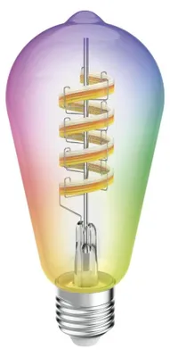Produktbild von Hama Smarte LED-Lampe, 4,9 W, 40 W, E27, 470 lm, 15000 h, Multi