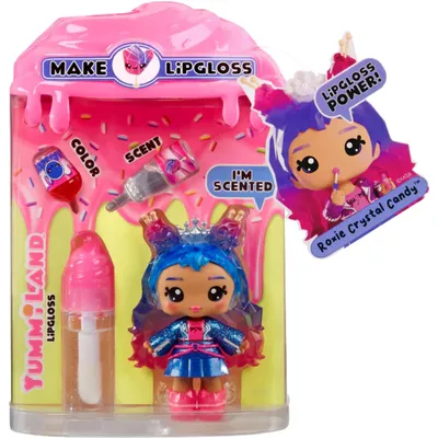 Produktbild von Yummiland Lip Gloss Doll Serie 2 - Roxie Crystal Candy