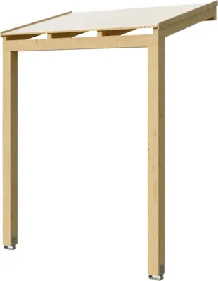 Produktbild von SKAN Holz Vordach Prerow natur 203x128 cm